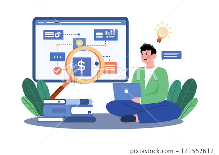 A College Student Writes A Research Paper 121552612