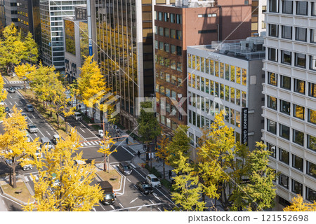 Scenery of the Midosuji Line Scenery of the Midosuji Line 121552698