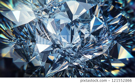 水晶鑽石背景紋理 水晶鑽石背景紋理 121552866