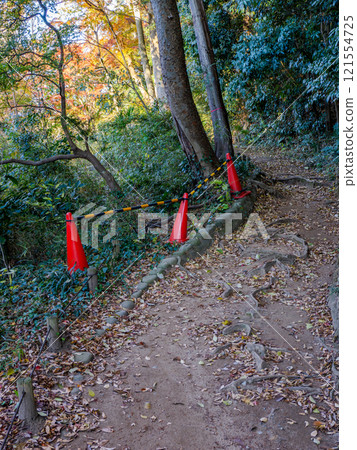 No entry fences installed at dangerous locations within the park due to weather or other reasons 121554725