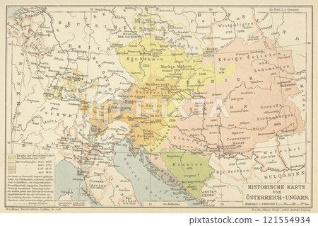 Early 20th Century World Map Eastern Europe Early 20th Century World Map Eastern Europe 121554934