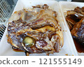 Simmered sea bream 121555149