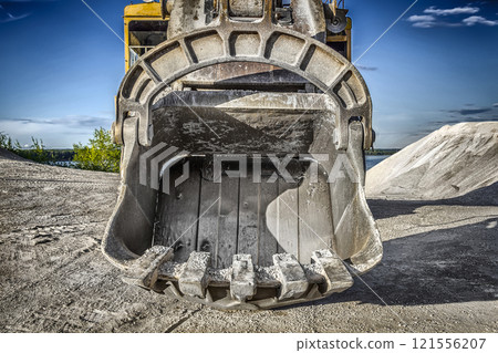 Large scoop closeup Large scoop closeup 121556207