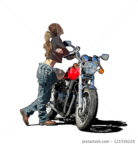 騎自行車的女人 騎自行車的女人 121556228
