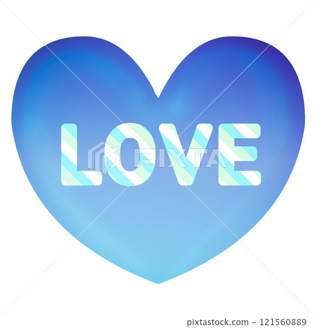 Heart mark Heart mark 121560889