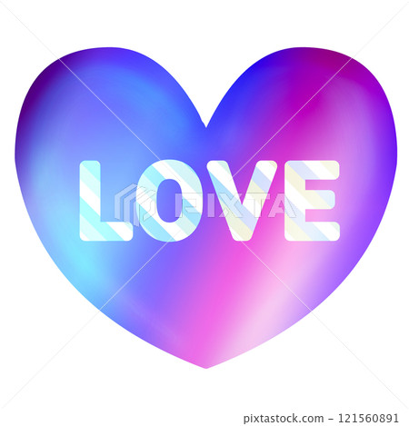 Heart mark 121560891