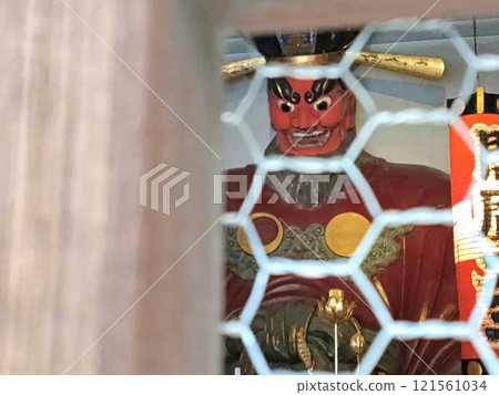Statue of Enma at the Enma Hall of Taiso-ji Temple [Shinjuku, Tokyo] 121561034