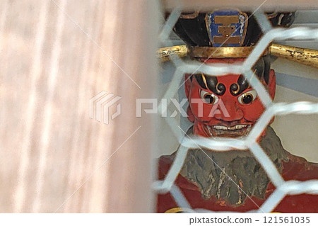 Statue of Enma at the Enma Hall of Taiso-ji Temple [Shinjuku, Tokyo] 121561035