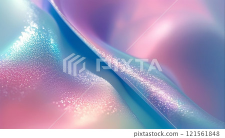 A gradient background with shades of pink, blue and purple with shimmering particles and a glossy texture that creates a sense of magic. A gradient background with shades of pink, blue and purple with shimmering particles and a glossy texture that creates a sense of magic. 121561848