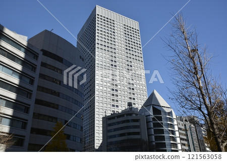[Tokyo] Cityscape of Shinjuku Subcenter 121563058