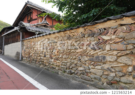 備前燒村英部街景（岡山縣備前市） 121563214