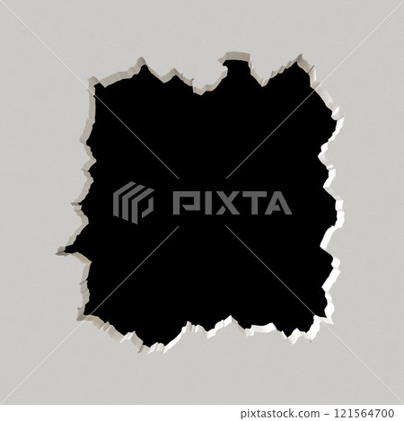 Irregular black hole in white wall 121564700