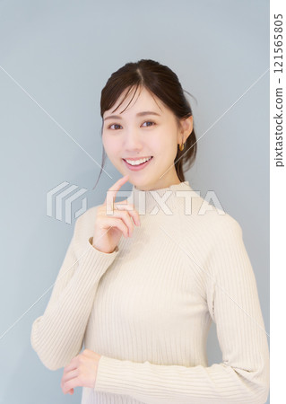 健康牙齒的肖像 121565805