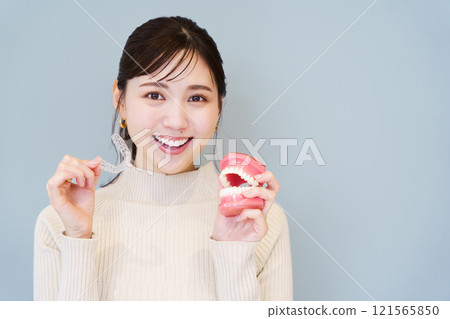 A portrait of healthy teeth A portrait of healthy teeth 121565850