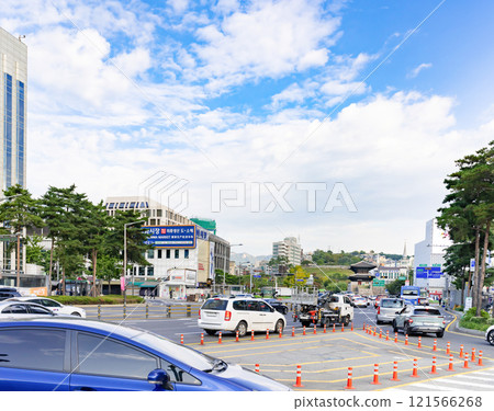 韓國首爾東大門城市景觀 121566268