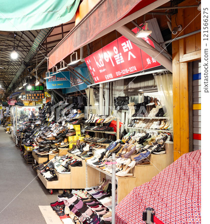 Dongdaemun streetscape in Seoul, South Korea 121566275