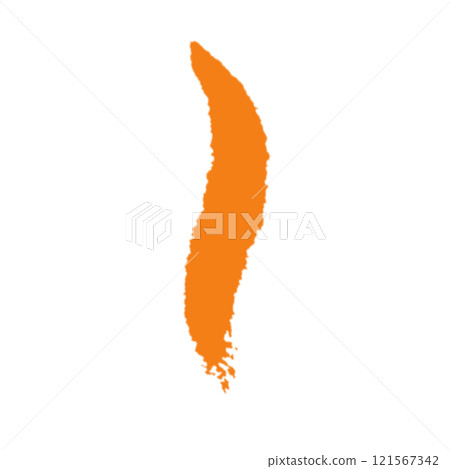 Brush strokes, vertical lines, various uses, orange Brush strokes, vertical lines, various uses, orange 121567342