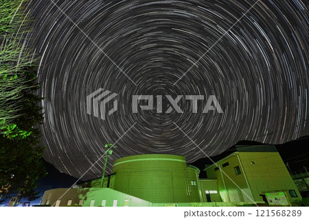 Neodani Fault Museum and the Circular Movement of the Polar Star 121568289