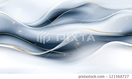 Beautiful abstract blue and white marble background featuring gold accents creates an elegant atmosphere for Blue Sunset Studio Beautiful abstract blue and white marble background featuring gold accents creates an elegant atmosphere for Blue Sunset Studio 121568727