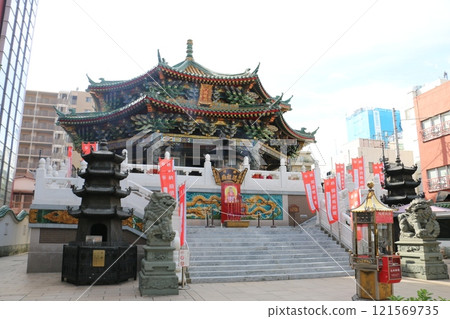 Mazu Temple in Yokohama Chinatown 121569735