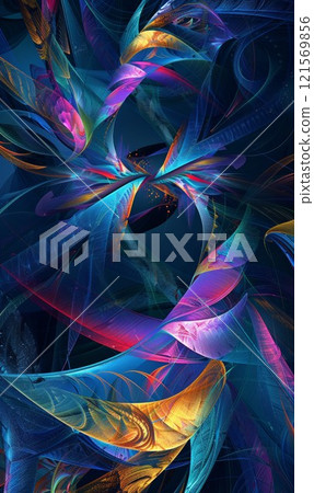 abstract colourful background with swirl and wave patterns, colorful fusion wallpaper abstract colourful background with swirl and wave patterns, colorful fusion wallpaper 121569856