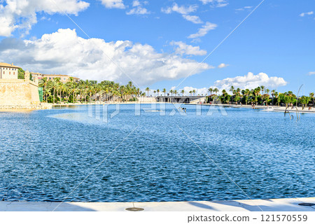 Views of parque del mar in mallorca balearic islands spain 121570559