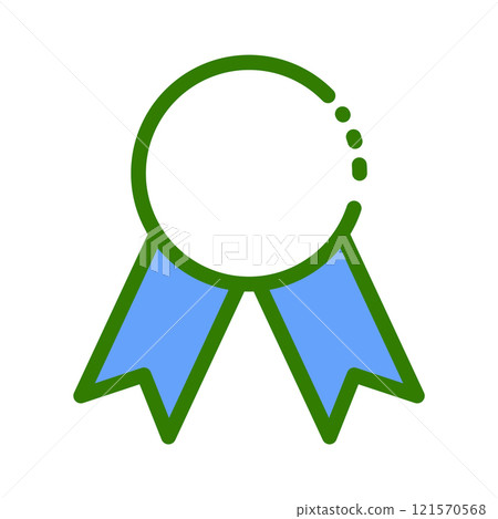 Rosette icon design template Rosette icon design template 121570568
