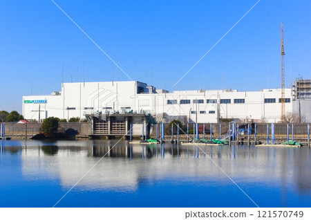 東京江戶川區筱崎泵站 2024 年 12 月 121570749