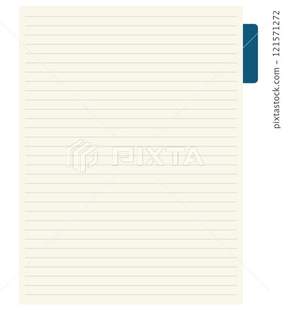 Notebook with sticky notes Notebook with sticky notes 121571272