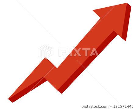 Rising and falling arrows Rising and falling arrows 121571445