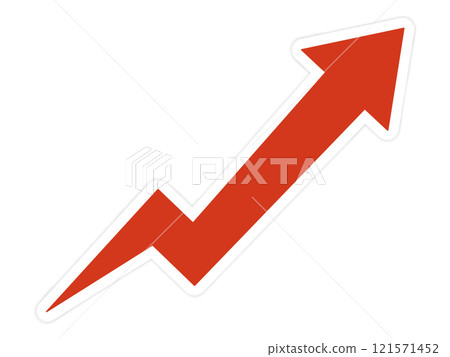 急速上升 急速下降 箭頭 121571452