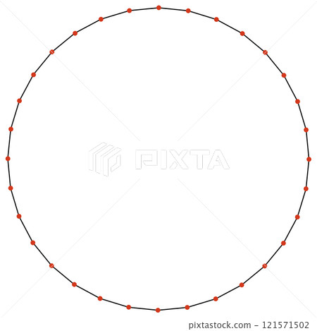 Regular Thirty Triangle 121571502