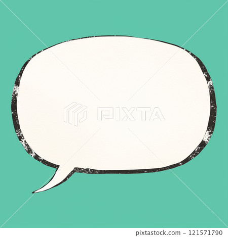 [Speech bubble] Simple speech bubble 121571790