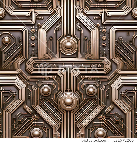 Repeated seamless base illustration material blue light blue 121572206