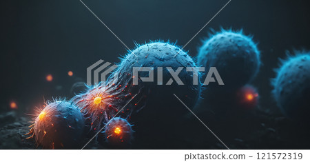 Cytotoxic T cells search and destroy mutated cancer cells 121572319