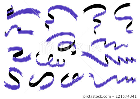 Spinning ribbon 121574341