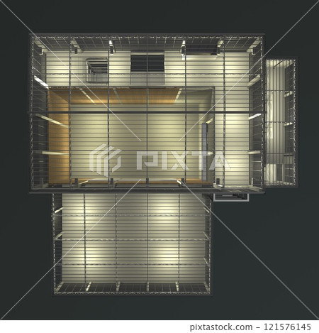 3D illustration of building and construction 3D illustration of building and construction 121576145