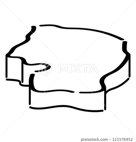 Yamagata prefecture_isometric illustration_02 121576952