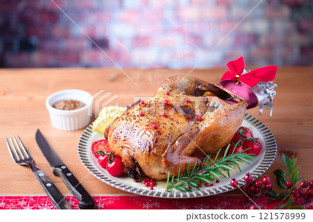 roast chicken roasted chicken 121578999