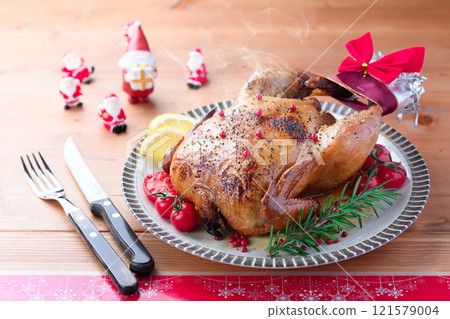 roast chicken roasted chicken 121579004