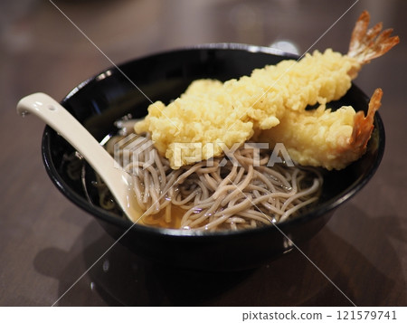 Delicious tempura soba Delicious tempura soba 121579741