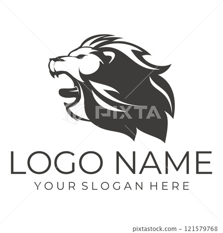 Lion Logo Template vector icon Lion Logo Template vector icon 121579768