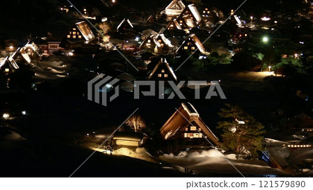 Light up Shirakawago Light up Shirakawago 121579890