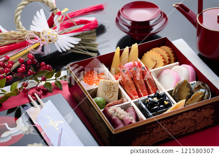 新年菜餚禦節菜餚 121580307