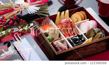 New Year's dishes Osechi dishes 121580308