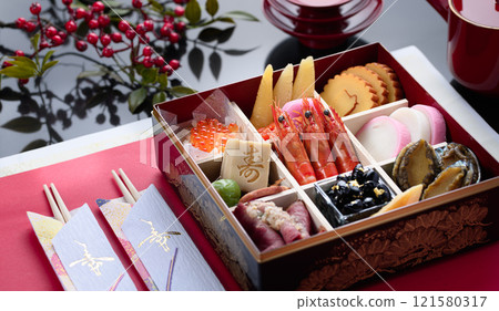 新年菜餚禦節菜餚 121580317