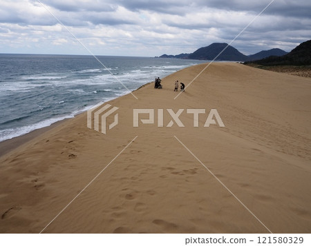 鳥取縣的旅遊勝地“鳥取沙丘” 121580329