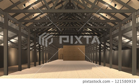 3D illustration of residential project 121580919