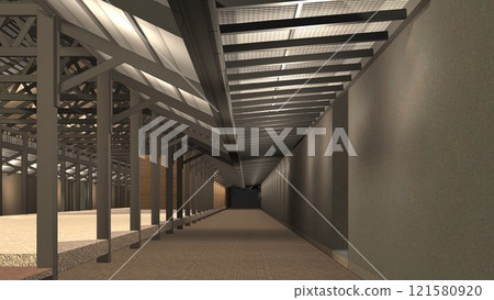 3D illustration of residential project 121580920