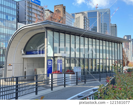 京阪電鐵中之島線/浪速橋站(大阪市北區中之島) 京阪電鐵中之島線/浪速橋站(大阪市北區中之島) 121581077